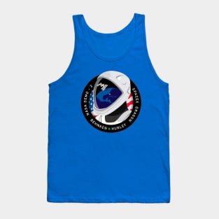 Mission Patch Crew Dragon DM-2 SPACEX T-Shirt NASA | US Space Force Tank Top